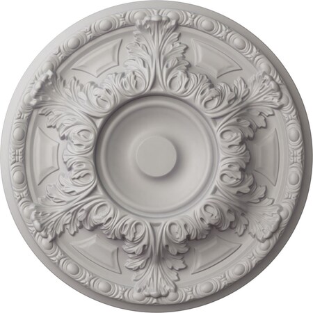 Granada Ceiling Medallion (Fits Canopies Up To 7 1/8), 19OD X 1 1/2P